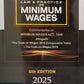 Law and Practice on Minimum Wages - Commentaries on Minimum Wages Act, 1949 by S.B. Rao - 6th Edition 2025 | Law Publishing House
