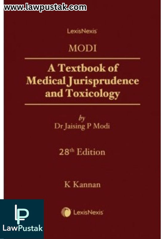 A Textbook of Medical Jurisprudence and Toxicology By Modi-28th Edition-LexisNexis