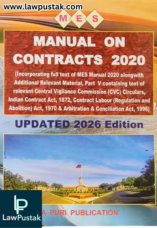 Military Engineer Services Manual On Contracts 2020 - 3rd 2026 Edition - A Puri Publication